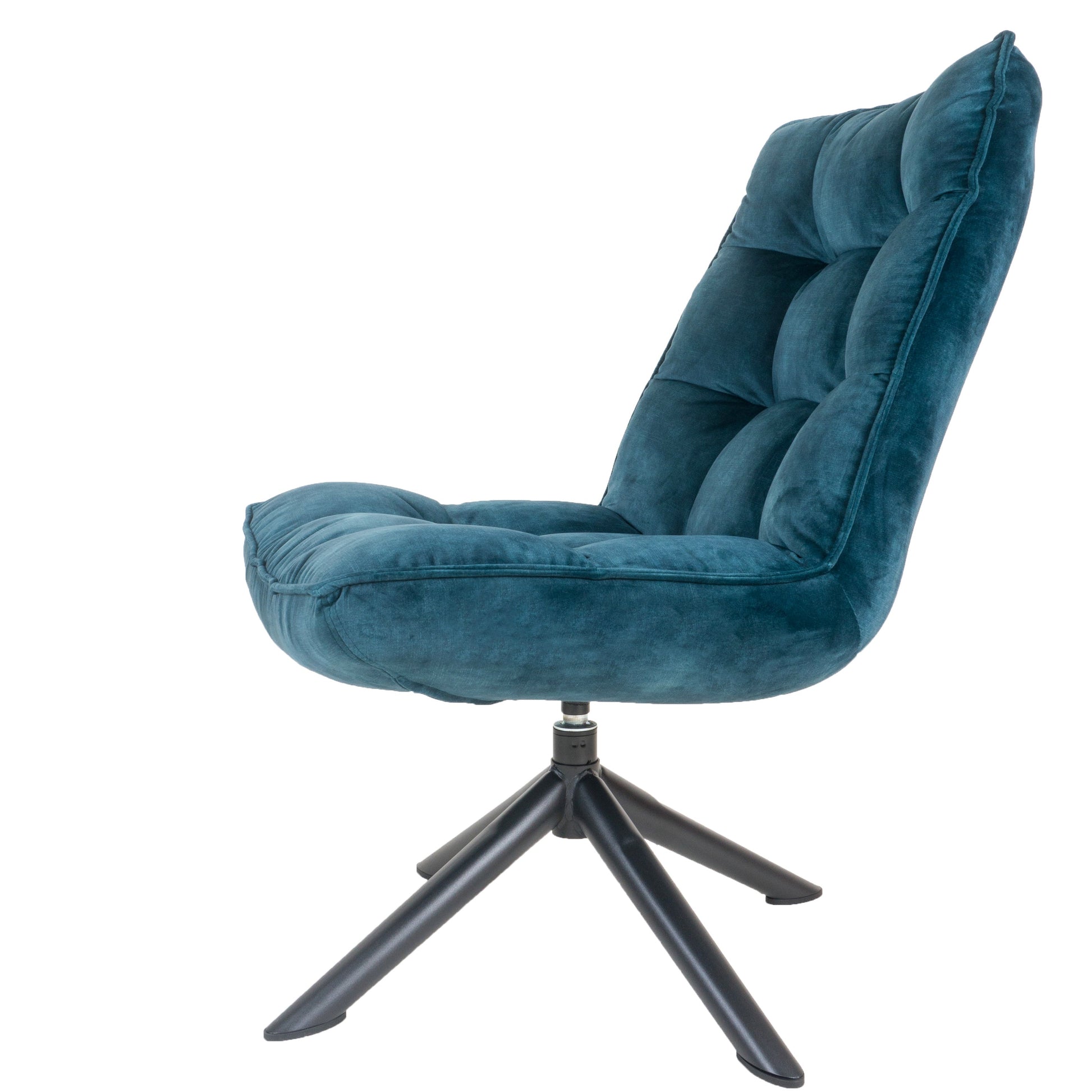 Dorus Fauteuil Adore Velvet - Petrol - House of Baboon - Home67