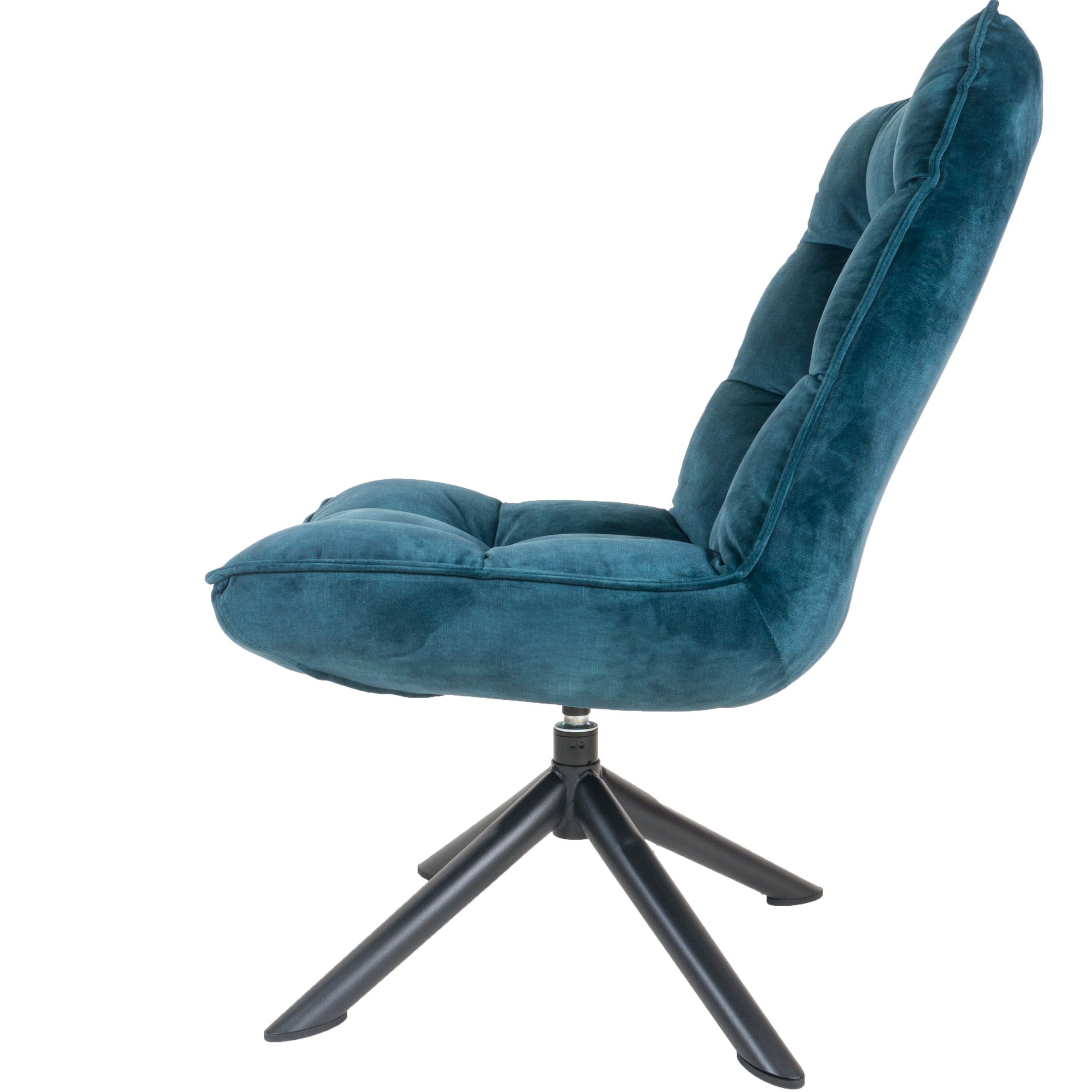 Dorus Fauteuil Adore Velvet - Petrol - House of Baboon - Home67