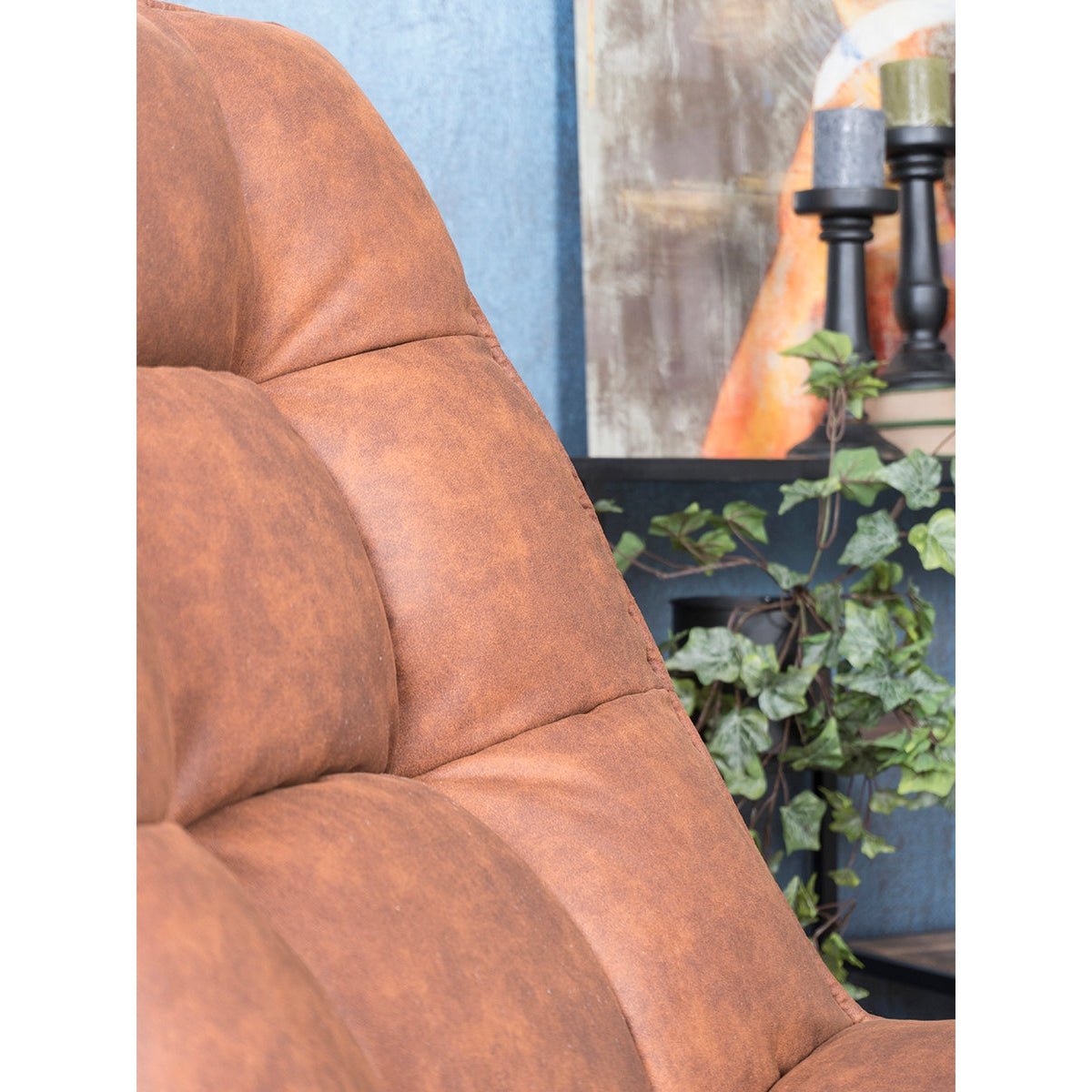 Dorus Fauteuil Cowboy - Cognac 215 - House of Baboon - Home67