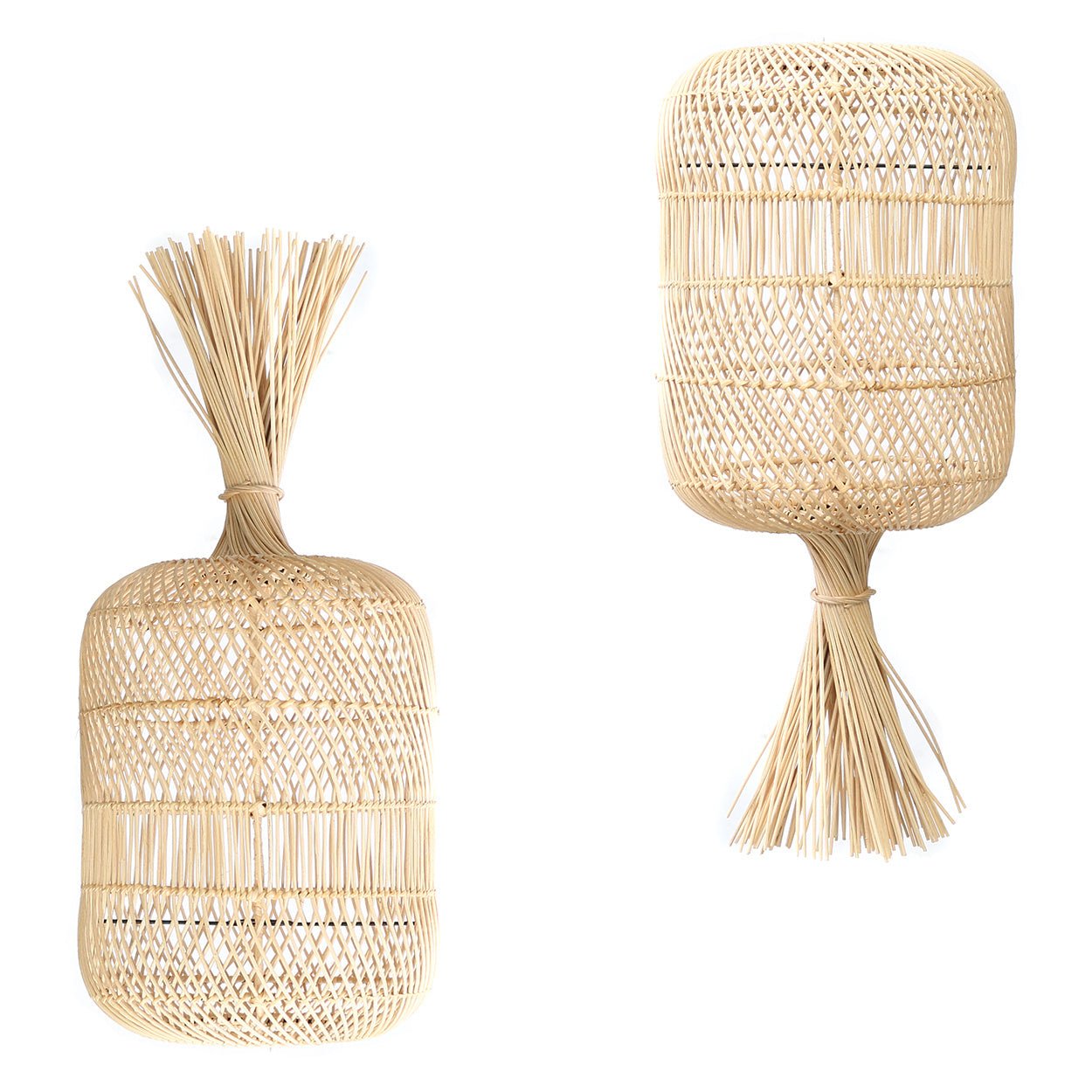 Dumpling Hang en Vloerlamp Naturel M - House of Baboon - Bazar Bizar