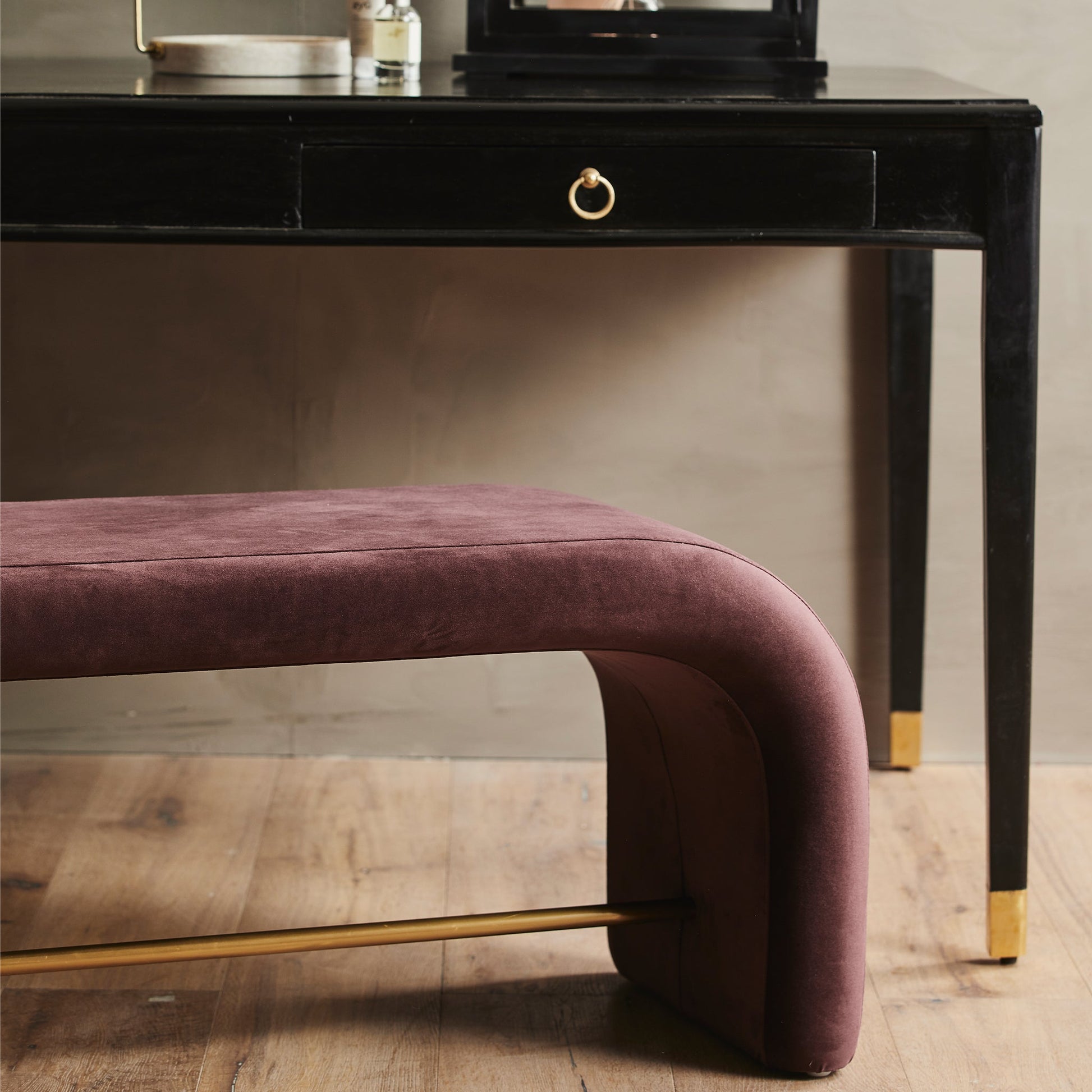 DUORO Bench Velvet - House of Baboon - Nordal