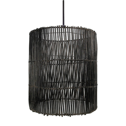 Elise Hanglamp Rotan Zwart ø50 - House of Baboon - HSM Collection