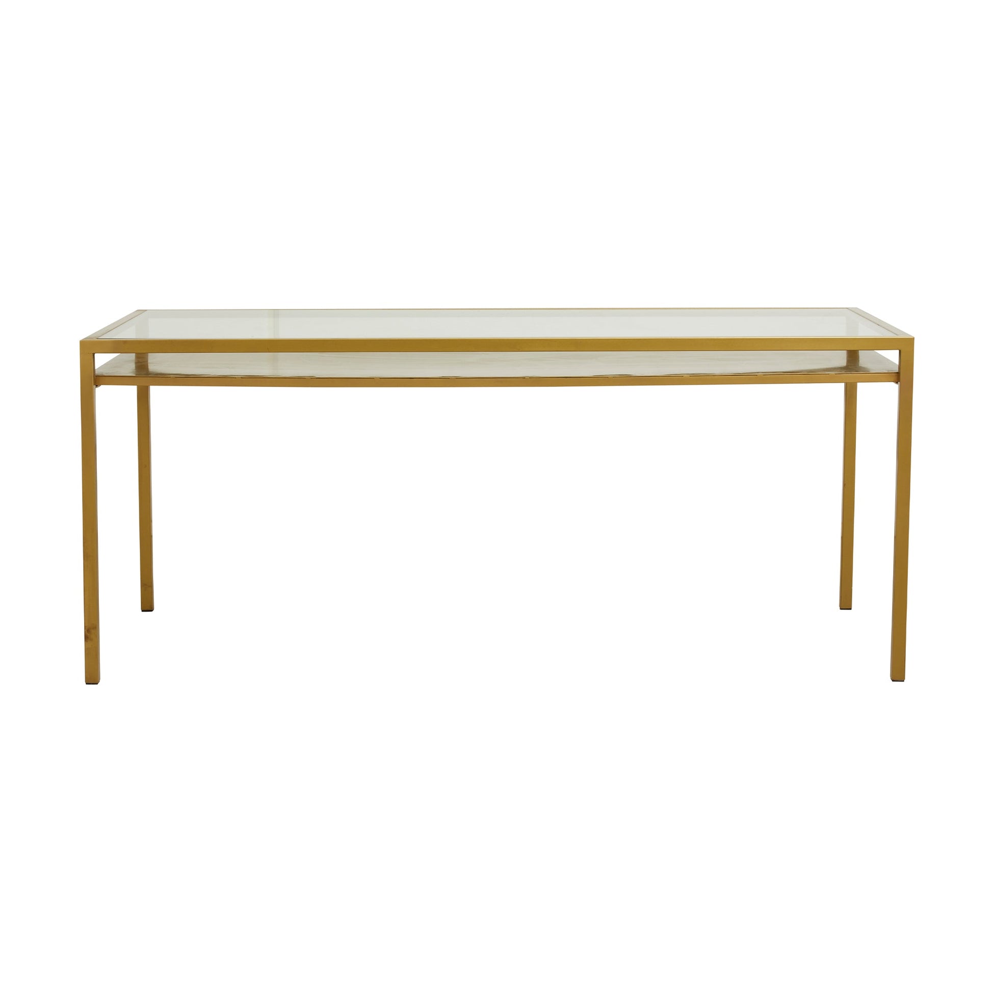 ETNE Eettafel Glas met Gouden Finish - House of Baboon - Nordal