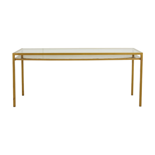 ETNE Eettafel Glas met Gouden Finish - House of Baboon - Nordal